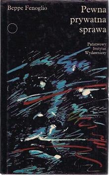 Pewna prywatna sprawa - Beppe Fenoglio