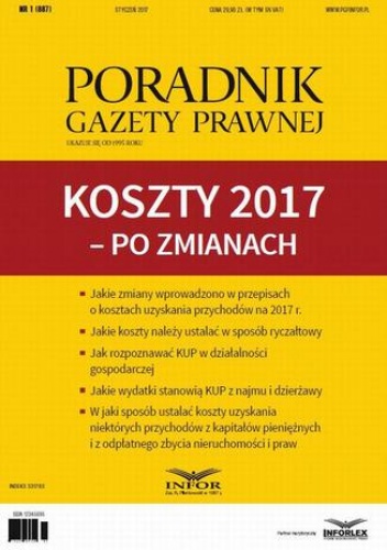 PGP 1/2017 Koszty 2017  po zmianach - Tomasz Krywan