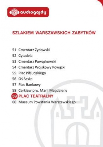 Plac Teatralny. Szlakiem warszawskich zabytków - Ewa Chęć