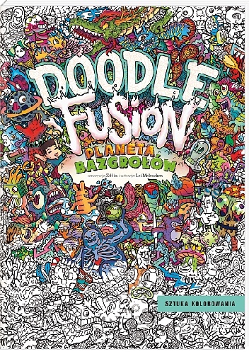 Planeta bazgrołów. Książka do kolorowania - Zifflin, Lei Melendres