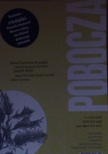 Pobocza nr 1(42) 2016 - Redakcja pisma Pobocza