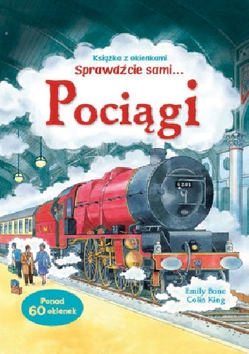 Pociągi. Książka z okienkami - Emily Bone