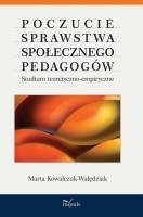 Poczucie sprawstwa społecznego pedagogów - Marta Kowalczuk-Walędziak