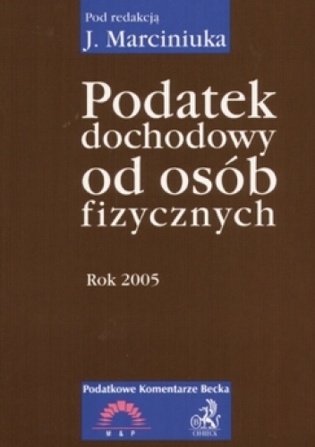 Podatek dochodowy od osób fizycznych 2005 - Janusz Marciniuk