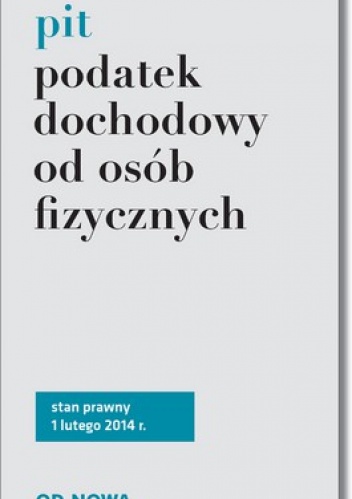Podatek dochodowy od osób fizycznych - Anna Wyciszczak