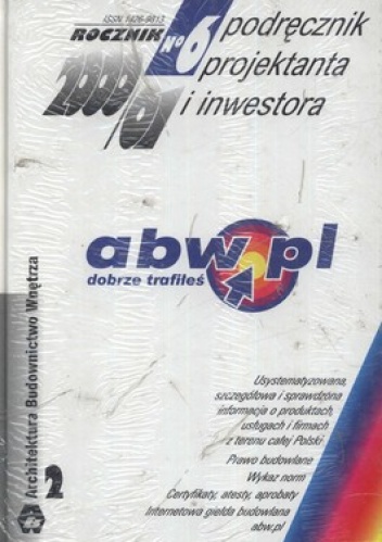 Podręcznik projektanta i inwestora. Nr 6/2001 Tom 1 + Tom 2 (komplet)