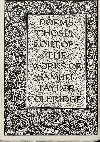 Poems Chosen Out Of the Works Of Samuel Taylor Coleridge - Samuel Taylor Coleridge