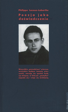 Poezja jako doświadczenie - Philippe Lacoue-Labarthe