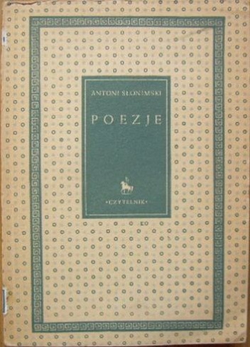 Poezje - Antoni Słonimski