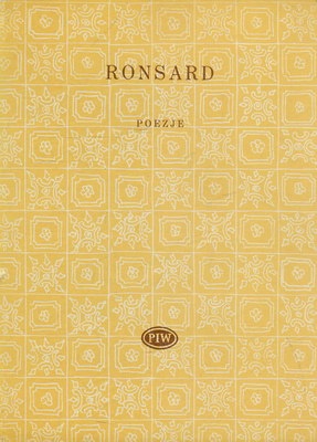 Poezje - Pierre de Ronsard