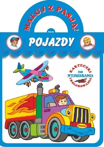 Pojazdy. Maluj z pasją - Mariola Budek