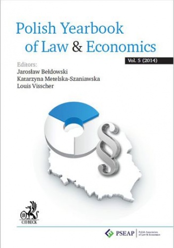 Polish Yearbook of Law&Economics Vol. 5 (2014) - Katarzyna Metelska-Szaniawska, Bełdowski Jarosław
