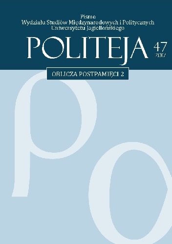 Politeja. Vol. 47. Oblicza postpamięci 2 (2017)