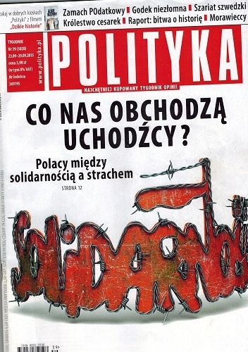 Polityka nr 39 (3028), 23.09-29.09.2015 - Redakcja tygodnika Polityka