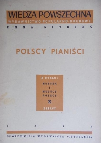 Polscy pianiści - Emma Altberg