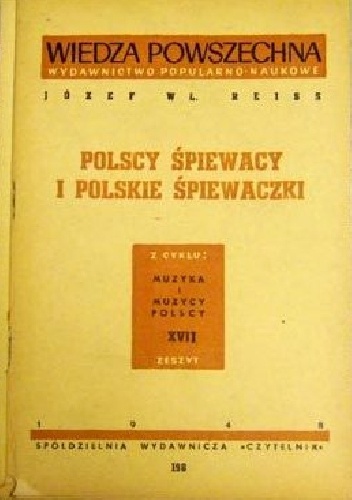 Polscy śpiewacy i polskie śpiewaczki - Józef Władysław Reiss