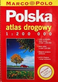 POLSKA atlas drogowy 1:200 000 - autor nieznany
