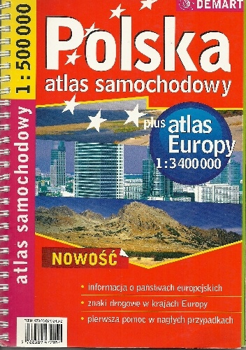 Polska - atlas samochodowy - zespół Demart