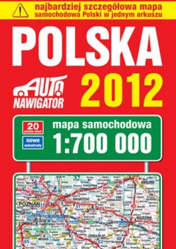 Polska. Mapa samochodowa. 1:700 000 KOMPAS