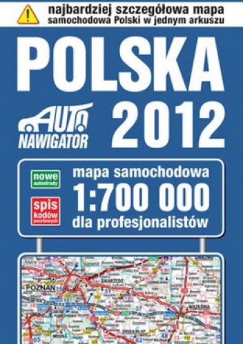 Polska. Mapa samochodowa dla profesjonalistów. 1:700 000 Kompas