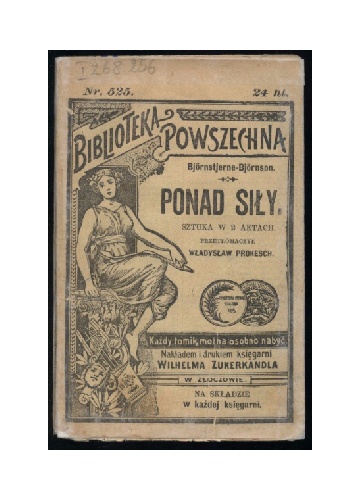 Ponad siły - Bjørnstjerne Bjørnson