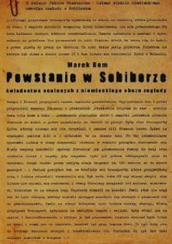 Powstanie w Sobiborze - Marek Bem