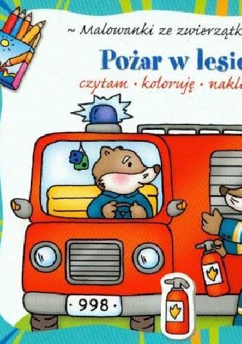 Pożar w lesie - Agnieszka Bator