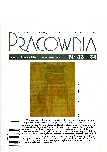 Pracownia. Pismo literackie, nr 3-4 (33-34)/2003
