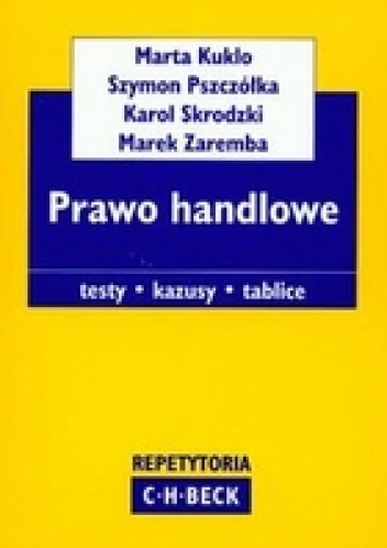 Prawo handlowe Repetytoria