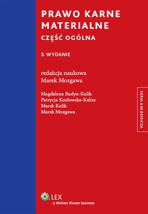 Prawo karne materialne. Część ogólna