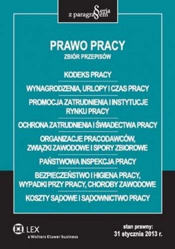 Prawo pracy. Zbiór przepisów - Roman Rudnik