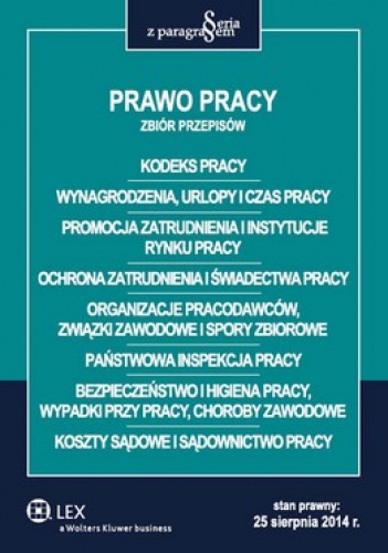 Prawo pracy. Zbiór przepisów