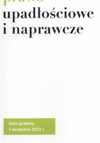 Prawo upadłościowe i naprawcze