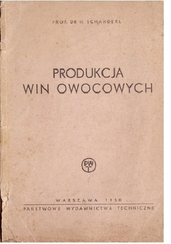 Produkcja win owocowych - Schanderl