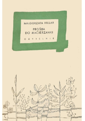 Prośba do macierzanki. Erotyki - Małgorzata Hillar