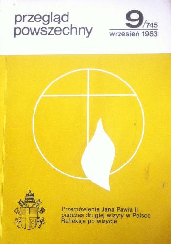 Przegląd powszechny  9/745 wrzesień 1983 - praca zbiorowa