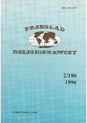 Przegląd religioznawczy 2/180 - Redakcja Przeglądu religioznawczego