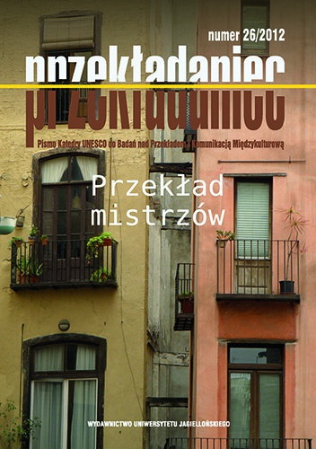 Przekładaniec, Nr 26, Przekład mistrzów - Magda Heydel