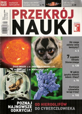 Przekrój Nauki, nr 4 / wrzesień 2006 - Redakcja tygodnika Przekrój