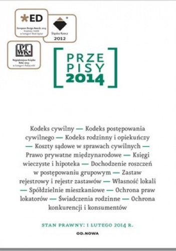 Przepisy 2014. Zbiór cywilny - Agnieszka Kaszok