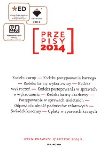 Przepisy 2014. Zbiór karny