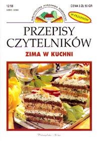 Przepisy Czytelników. Zima w kuchni - praca zbiorowa