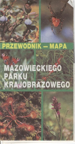 Przewodnik - mapa Mazowieckiego Parku Krajobrazowego - Sława Chmurko