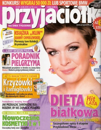 Przyjaciółka, nr 15 (3200), 22.07-4.08.2010 - Redakcja pisma Przyjaciółka