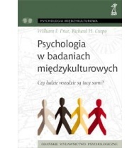 Psychologia w badaniach międzykulturowych - William F. Price, Richley H. Crapo