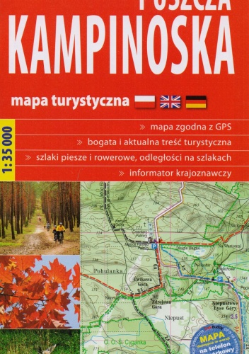 Puszcza Kampinoska. Mapa turystyczna. 1:35 000 ExpressMap