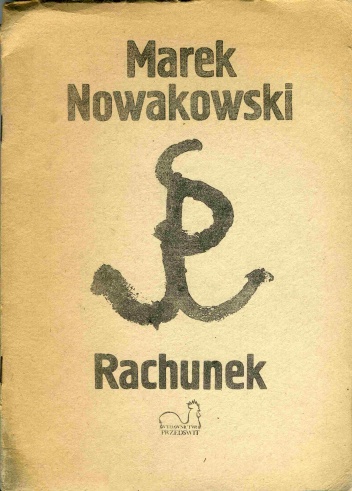 Rachunek - Marek Nowakowski