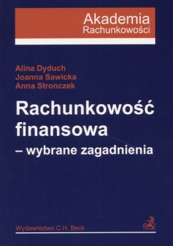 Rachunkowość finansowa. Wybrane zagadnienia