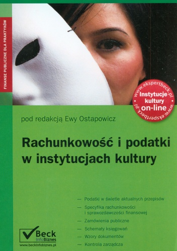 Rachunkowość i podatki w instytucjach kultury - Ewa Ostapowicz
