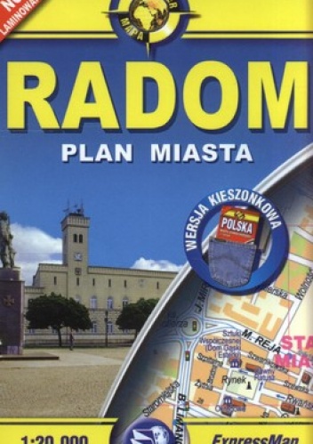 Radom. Plan miasta. 1:20 000 ExpressMap